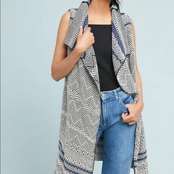 LAIA Anthropologie Bendetta Knit Vest Size XS NWT - Picture 1 of 7